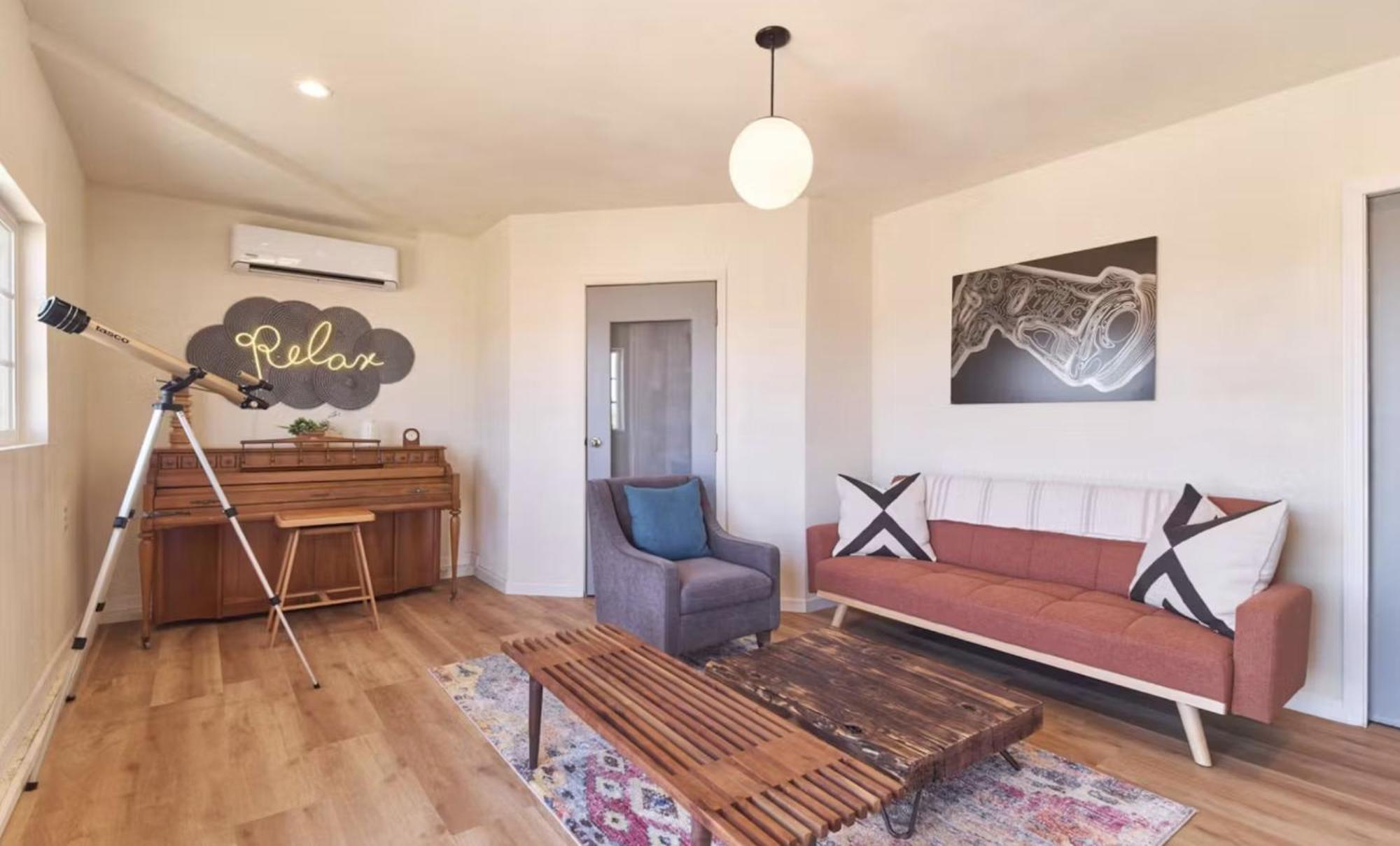 Twin Palms Desert Getaway - Jacuzzi, Fire Pit, Meditation Room & More Джошуа-Трі Екстер'єр фото