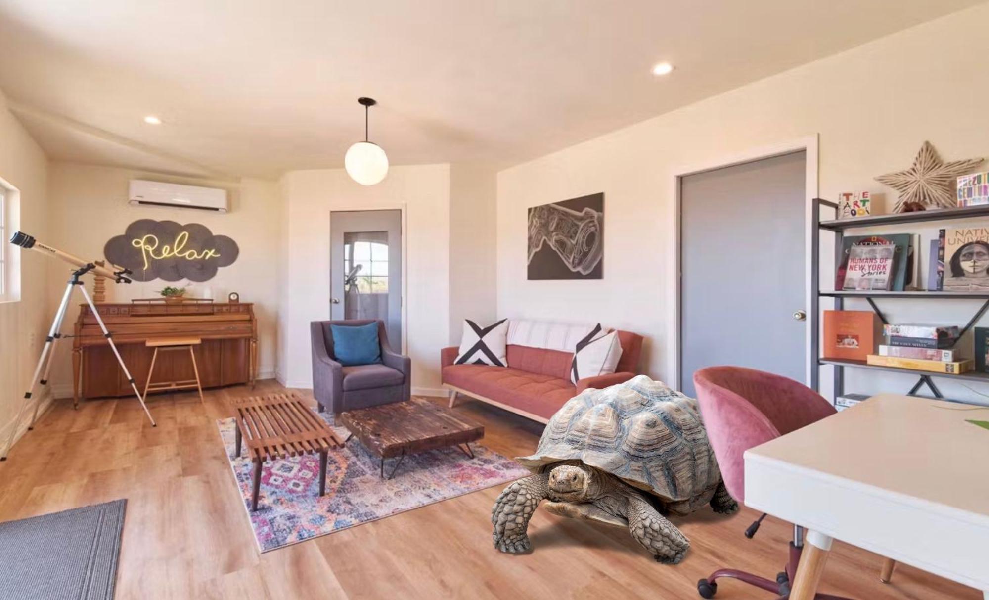 Twin Palms Desert Getaway - Jacuzzi, Fire Pit, Meditation Room & More Джошуа-Трі Екстер'єр фото